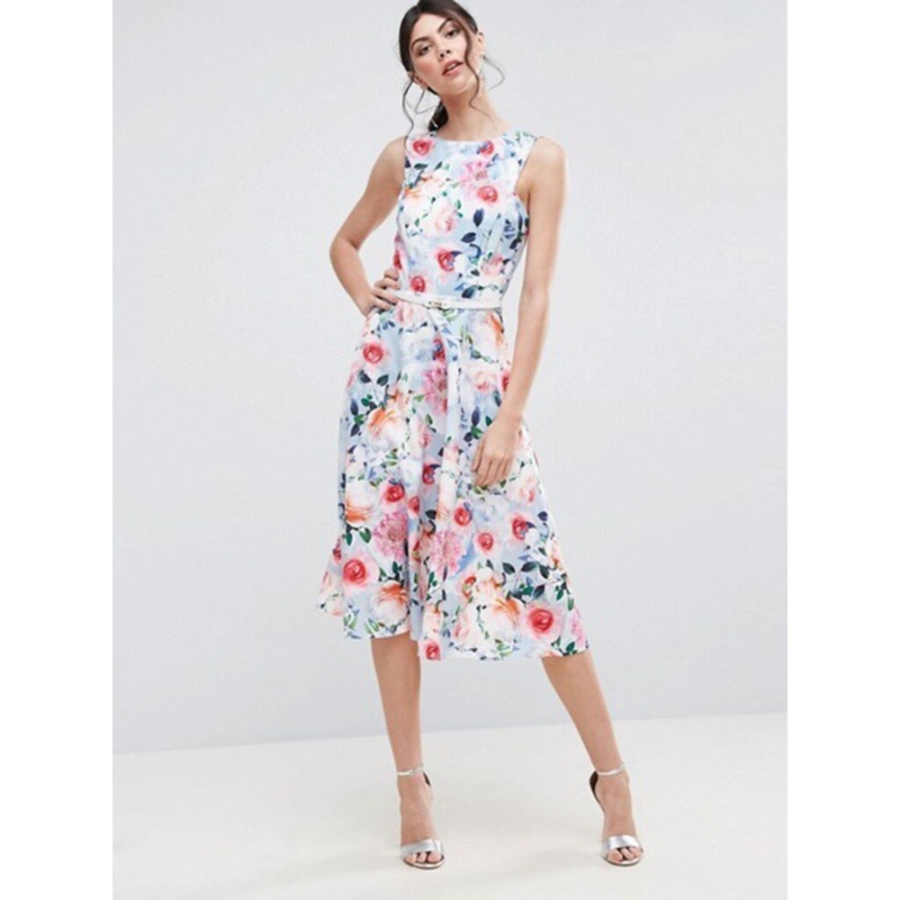 Paper Dolls London Floral Sleeveless Dress 4